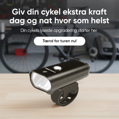 LumenRides Max Drive Forlygte til Cykel