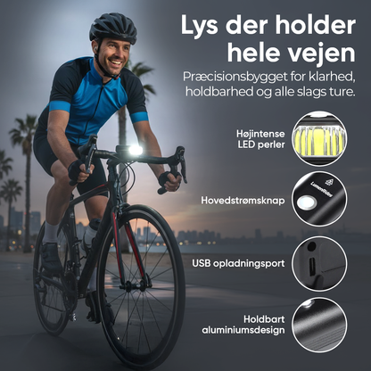 LumenRides Max Drive Forlygte til Cykel