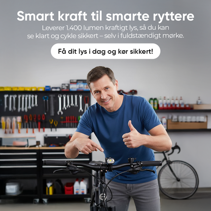 LumenRides Max Drive Forlygte til Cykel